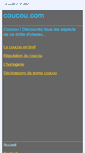 Mobile Screenshot of coucou.com